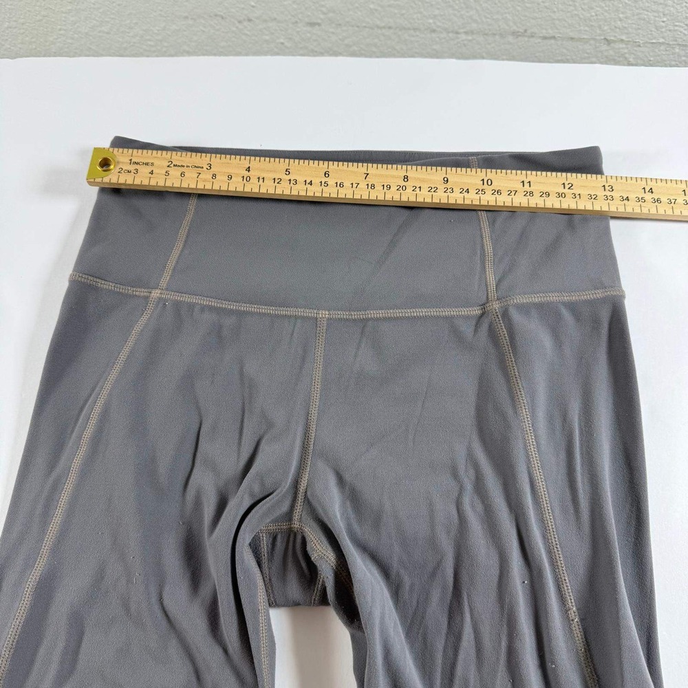 Athleta Womens High Waisted‎ Athletic Leggings Gray Stash Pocket Size S - Picture 11 of 16